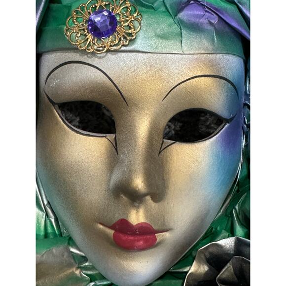 Garanzia Mirho Venezia Hand Crafted Papier Mache Mask - Picture 11 of 11